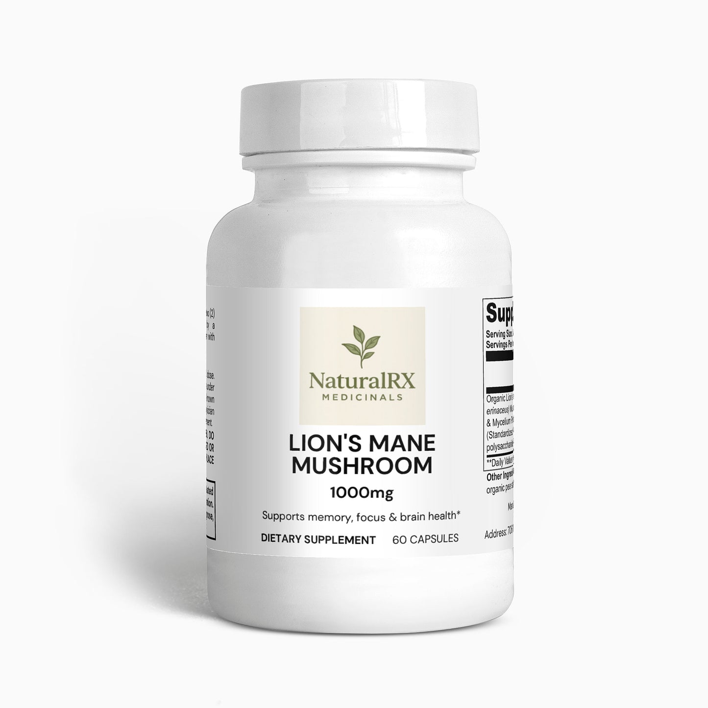 Lion's Mane- Memory, Focus & Brain Health