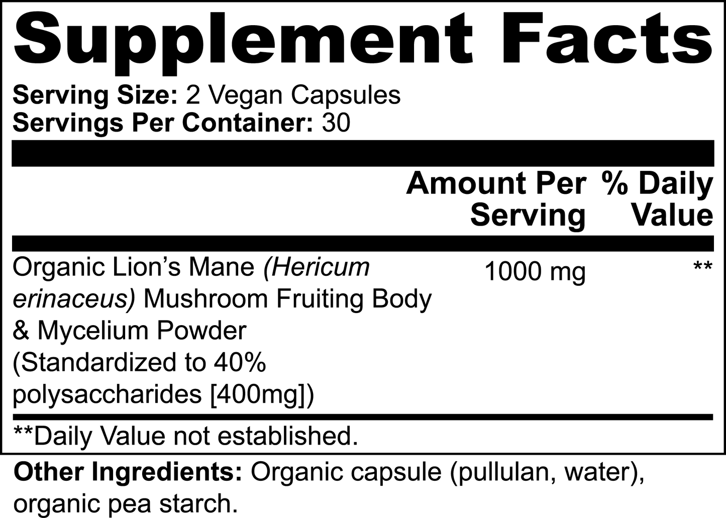 Lion's Mane- Memory, Focus & Brain Health