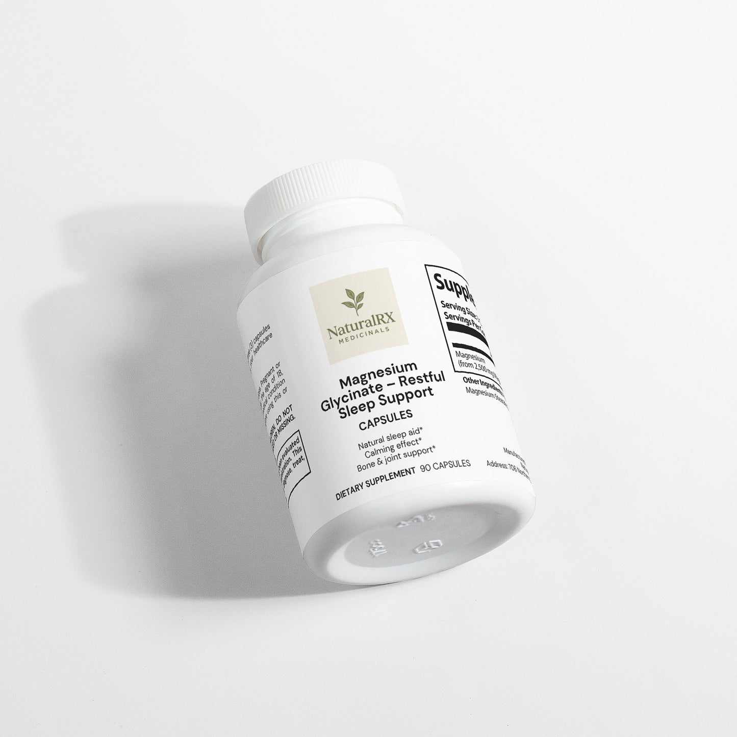 Magnesium Glycinate – Restful Sleep Support